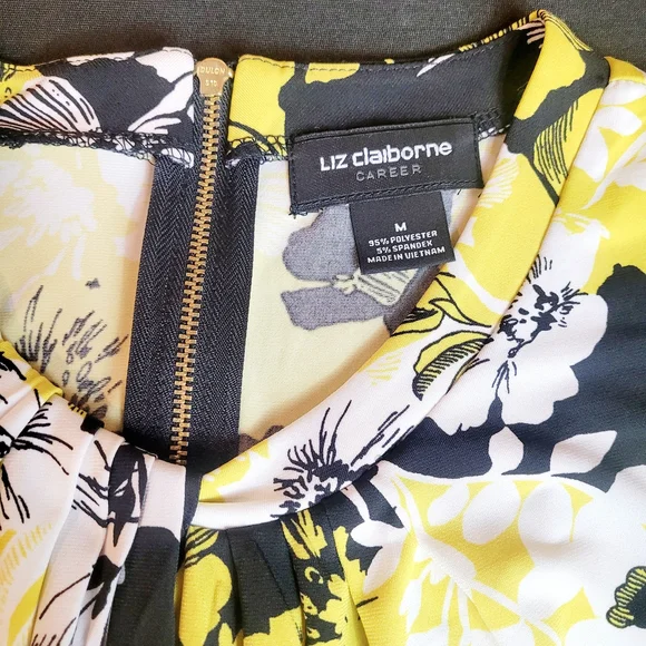 Liz Claiborne Floral Blouse - Picture 7 of 7